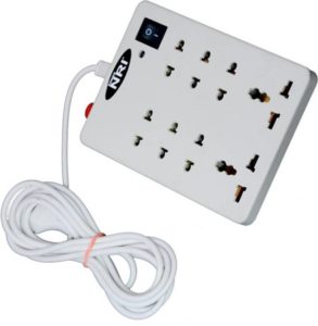 POWERNRI 8+1 (1 PCS) 8 Socket Surge Protector