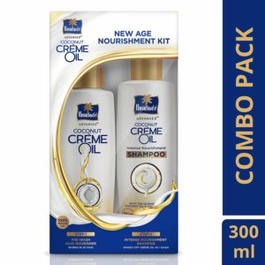 Parachute Advansed Coconut Crème Oil, 150 ml with Intense Nourishment Shampoo, 150 ml