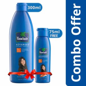 Parachute Advansed Coconut Hair Oil, 300ml (Free 75ml) 