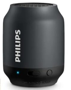 Philips BT50B Portable Bluetooth Speaker (Black)