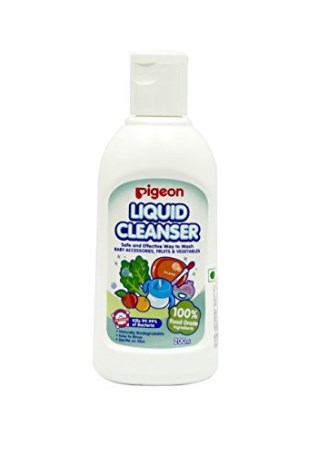 Pigeon Liquid Cleanser For Nursing Product- 200 ml at rs.90