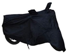 Retina Motorcycle Body Cover for Royal Enfield (Black)