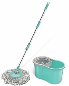 Spotzero By Milton Mini Spin Mop, Aqua green 