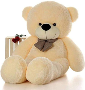 Toys Lover Soft Teddy Bear 4 Feet 122 cm (Cream Colors) at Rs 999