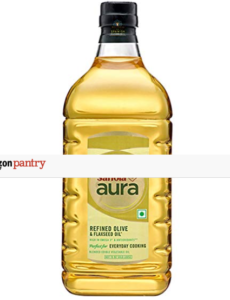 saffola Aura Refined Olive and Flaxseed Oil,2L with 50% discount