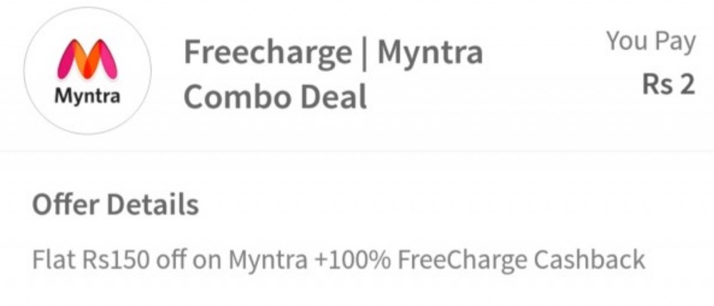 freecharge myntra