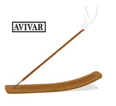 15 Incense Sticks with wooden stand - Avivar