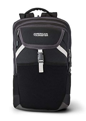 American Tourister Zilo 28 Ltrs Black Casual Backpack