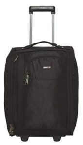 BagsRUs Polyester 21 cms Black Softsided Cabin Luggage (CA111FBL)