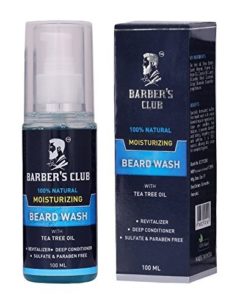 Barber's Club Moisturizing Beard Wash with Tea Tree Oil - 100 ml at rs.160