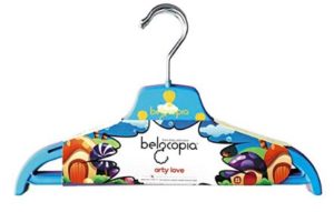 Belocopia Highflyers 6 Piece Plastic Kids Hanger, Assorted Colors