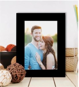 Black Synthetic Wood (5 x 7 Photo Size) Table Photo Frame By Art Street