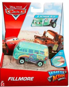 Cars Wheel Action Drivers Fillmore Vehicle, Multi Color