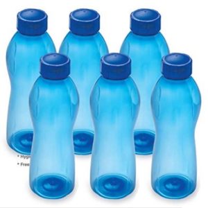 Cello Maxis PET Bottle Set, 1 Litre, Set of 6, Blue at rs.146