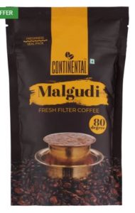 Continental Malgudi 80 Degree Fresh Filter Coffee 100 g (Chikory Flavoured)