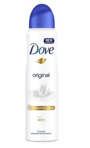 Dove Spray Antiperspirant Deodorant, Original, 150ml at rs.98