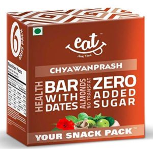 Eat Anytime Energy Snack Bars, Chyawanprash, 228g (Pack of 6)