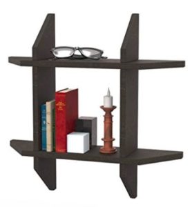 Forzza NAT Wallshelf with 1 Shelf (Wenge)