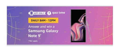 Galaxy Note 9 Quiz