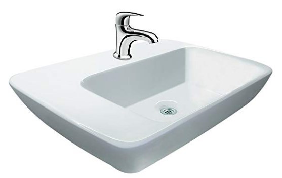 Hindware Plato 91068 Ceramic Table Top Basin (Starwhite) at rs.4267