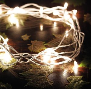 Home Delight 130 inch White Rice Lights (Pack of 10)