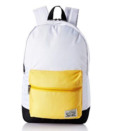 Levi's Fabric 32 cms Beige Backpack (38004-0080) at rs.594