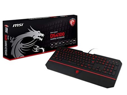 MSI Interceptor DS4100 Gaming Keyboard at rs.1599