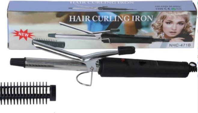 MZ Nova 471-B Hair Curler (Silver, Black) at rs.132