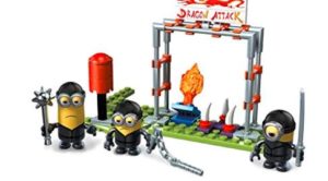 Mattel Mega Block Mega-Strax Minion's Ninja Training 82 Piece FND 05