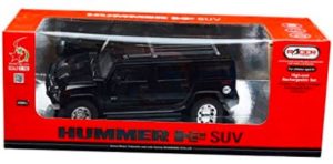 Racer Model Hummer SUV Car Rechargeable Remote Control, Black