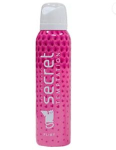 Secret Temptation Flirt Deodorant Spray - For Women (150 ml) at rs.95