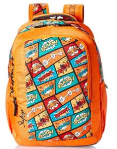 Skybags Polyester 30 Ltrs Orange Casual Backpack (BPHELPF1ONG)