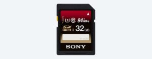 Sony 32 GB SDHC Class 10 94 Memory Card