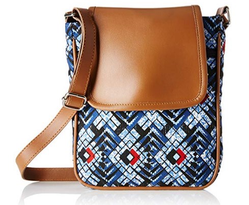 Spade Girl's Sling Bag (Navy Aztec) at rs.231