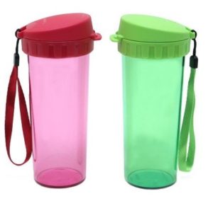 Tupperware Drinking 500 ml Sipper(Pack of 2, Red, Green)  at rs.699