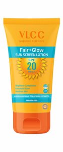 VLCC FairGlow Sun Screen Lotion SPF20, 100ml 