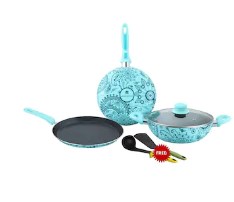 Wonderchef Oscar Blu Doppio Set Of 4pcs