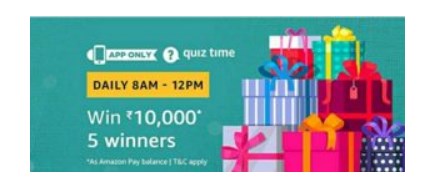amazon quiz win 10000