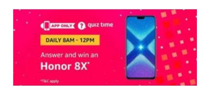 honor 8x quiz