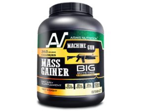 Amazon - Arms Nutrition Machine Gun Mass Gainer 1 kg (Chocolate Ice Cream) at Rs.594