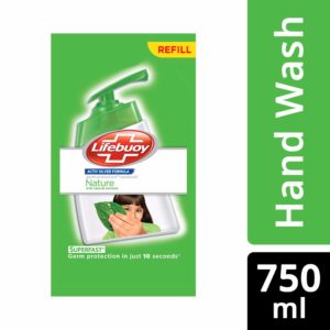 Amazon - Lifebuoy Nature Germ Protection Hand Wash 750 ml at Rs.99
