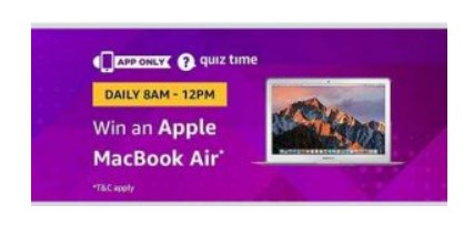 Apple MacBook Air amazon quiz