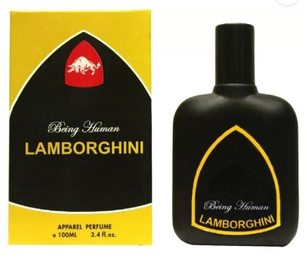 Being Human Lamborghini Yellow Perfume - 100 ml (For Men & Women)