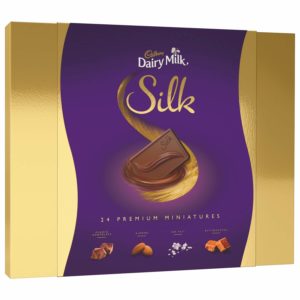 Cadbury Dairy Milk Silk Miniatures Chocolate Gift Box, 240g 