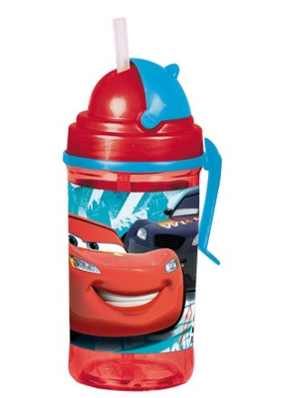 Disney Cars Tritan Sipper Bottle, 350ml,
