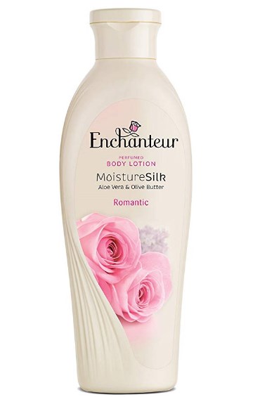 Enchanteur Perfumed Body Lotion Moisture Silk Aloe Vera and Olive Butter Romantic