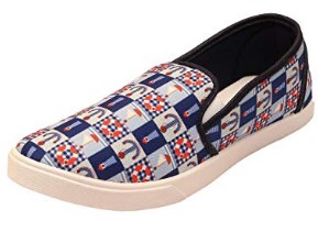 Frestol's Stylish & Comfort Look Blue Loafer Shoes For Men's