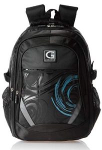 Giordano 27 Ltrs Black Laptop Backpack (GD6340BK)