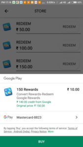 Google Play Store Free Credits