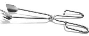 HMSTEELS 12-inch Food Baking BBQ Scissor Tong-Set of 2